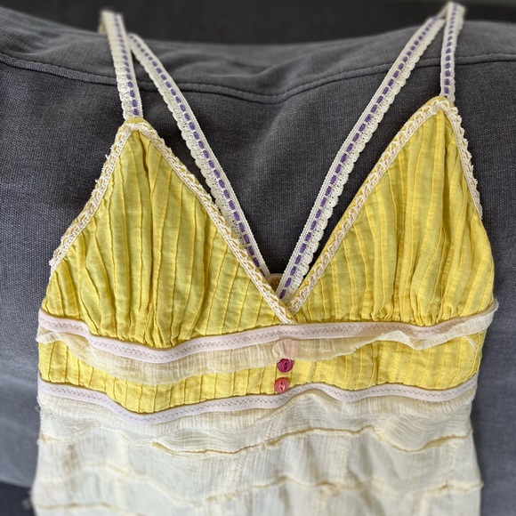 Free People Yellow Tank - Picture 2 of 4